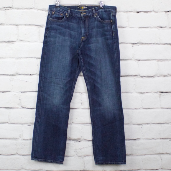 Lucky Brand Other - Lucky Brand Blue Jeans 361 Vintage Straight 36X34
